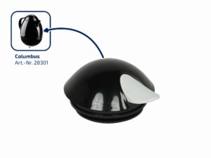 Leifheit Druckverschluss Isolierkanne Columbus Schwarz