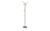 B-Leuchten LED-Deckenfluter, 2-flammig, Nickel-matt, Kopf verstellbar