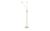 Fischer-Honsel LED-Leseleuchte, 2-flammig, Messing-matt mit Dimmer