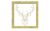 Gerahmtes Bild Scandic  Golden Polygon Deer Accessoires > Bilder & Schilder – Höffner