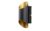 Meisterleuchten LED-Wandleuchte, 2-flammig, schwarz/gold