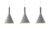 Fischer-Honsel Pendelleuchte, 3-flammig, Betonoptik