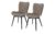 Gray & Jones 2er Set Esszimmerstuhl  mit Diamant-Steppung Tierra Fuego Two