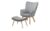Sessel mit Hocker  Annika