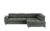 switch Ecksofa aus Flachgewebe Denvo