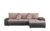 switch Ecksofa mit 2 Sitzhocker  Riva