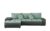switch Ecksofa mit 2 Sitzhocker  Riva