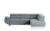 switch Ecksofa aus Mikrofaser Gio