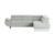 switch Ecksofa aus Mikrofaser Gio