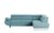 switch Ecksofa aus Mikrofaser Gio