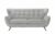 Jette Home Sofa 2,5-sitzig aus Mikrofaser Mellow