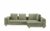 switch Ecksofa aus Mikrofaser Cora
