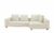 switch Ecksofa aus Mikrofaser Cora