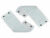 Leifheit 2er Set Wischbezug CLEAN TWIST M / Combi M micro duo für alle glatten Böden