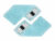 Leifheit 2er Set Wischbezug CLEAN TWIST M Ergo super soft speziell für Parkett und Holzböden