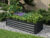 Hochbeet Stahl 150x60x35 cm – einfache Montage, ohne Innenfolie, wartungsarm und einem modernen Design, konstruiert in Österreich. Ideal für den modernen Garten – schnell montiert, dauerhaft schön ohne Streichen