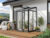 Gewächshaus FLORA 22, BxT: 137 x 132 cm, Anlehngewächshaus mit 16 mm Doppelstegplatten, 1 Fenster, Einfachtür, Gewächshaus Aluminium, Tomatenhaus, Gartenhaus, Treibhaus, gewächshaus günstig, Glashaus