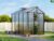 Gewächshaus COMPACT 199 x 263 cm, mit 16 mm Doppelstegplatten, 2 Fenster, Einfachtür, Gewächshaus Aluminium, Tomatenhaus, Gartenhaus, Treibhaus, gewächshaus günstig, Glashaus