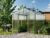 Gewächshaus 222×365 cm, 10 mm, 2 Fenster, Doppeltür, Gewächshaus Aluminium, Tomatenhaus, Gartenhaus, Treibhaus, gewächshaus günstig, Glashaus